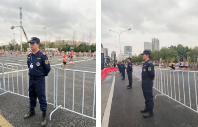 【捍御保安】你奔跑,我护航——武汉捍御保安服务有限公司圆满完成2024光谷马拉松安保任务 6.jpg